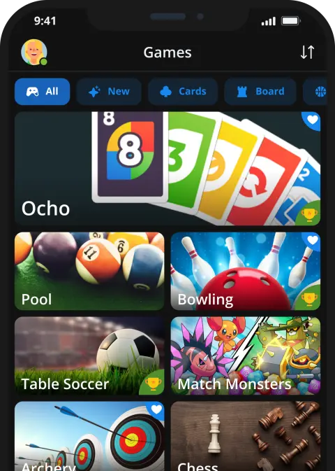 Plato game library on iPhone